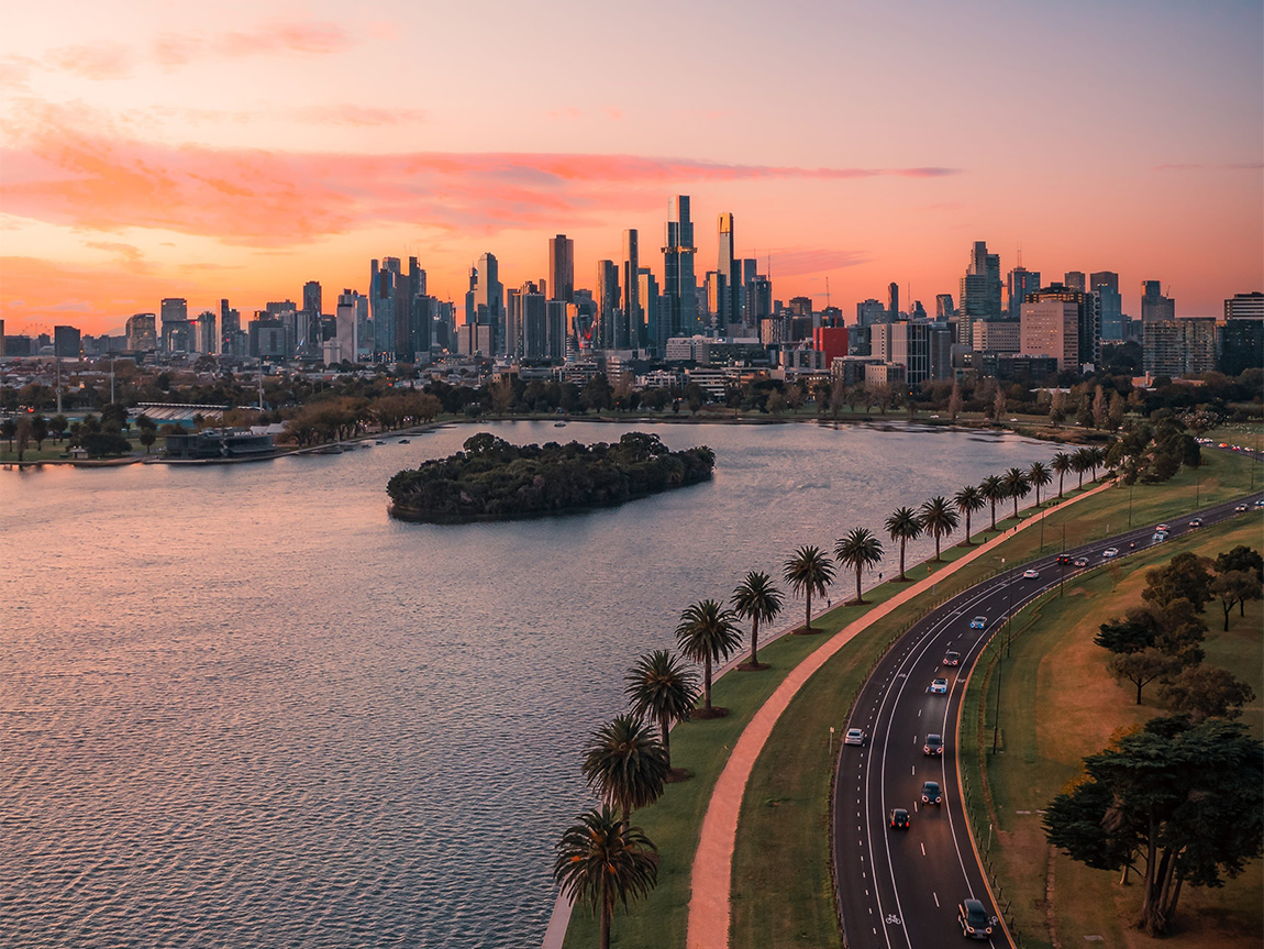 Melbourne skyline
