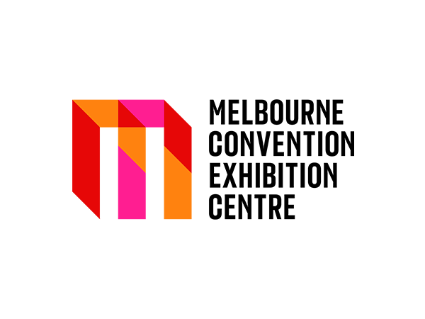 Melbourne Convention Exhibition Centre logo, Victoria, Australia