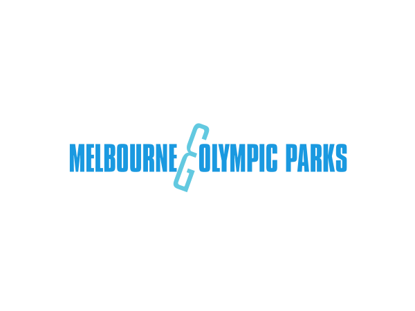 Melbourne and Olympic Parks logo, Victoria, Australia