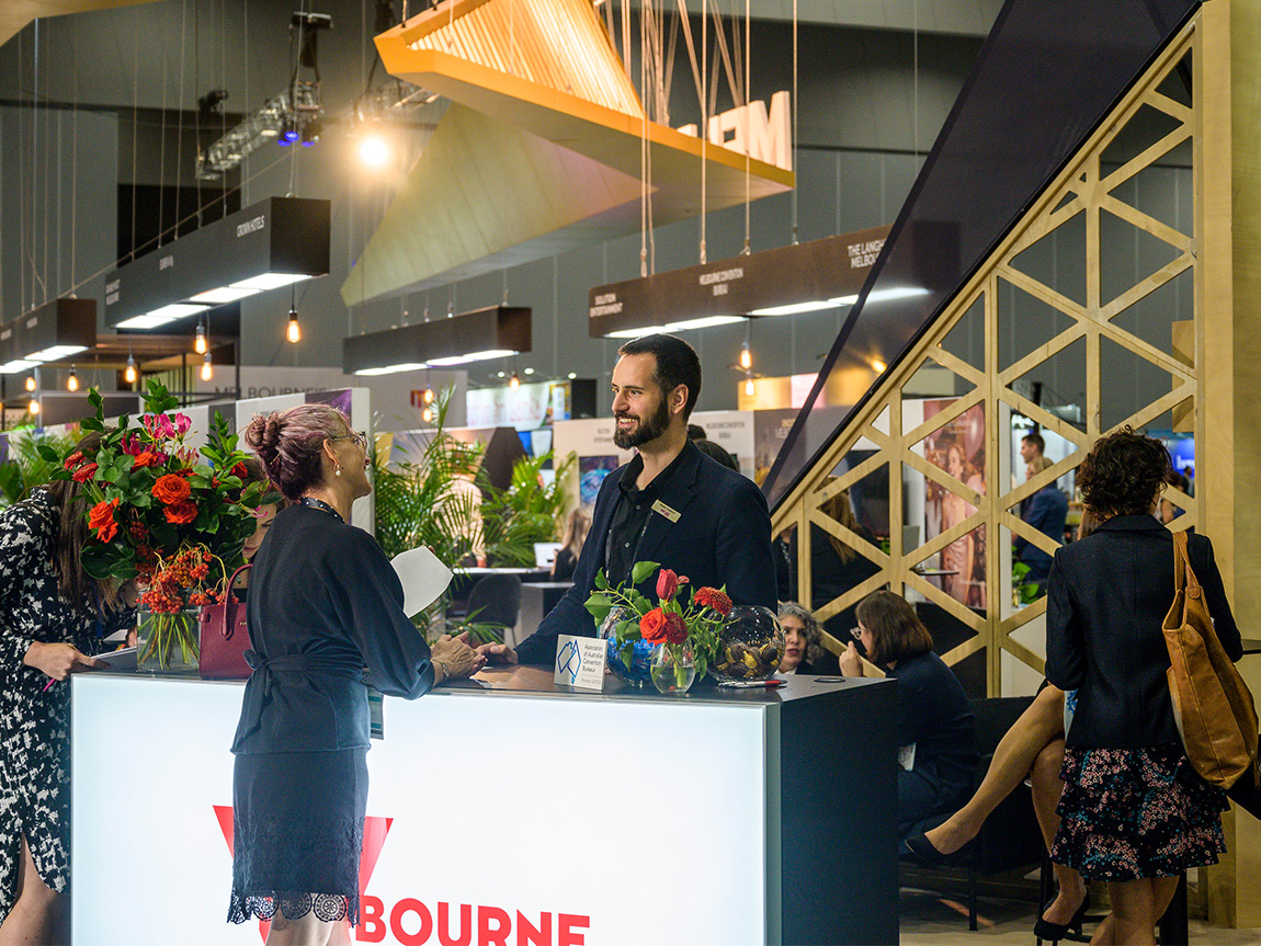 MCB stand at AIME 2020, Melbourne