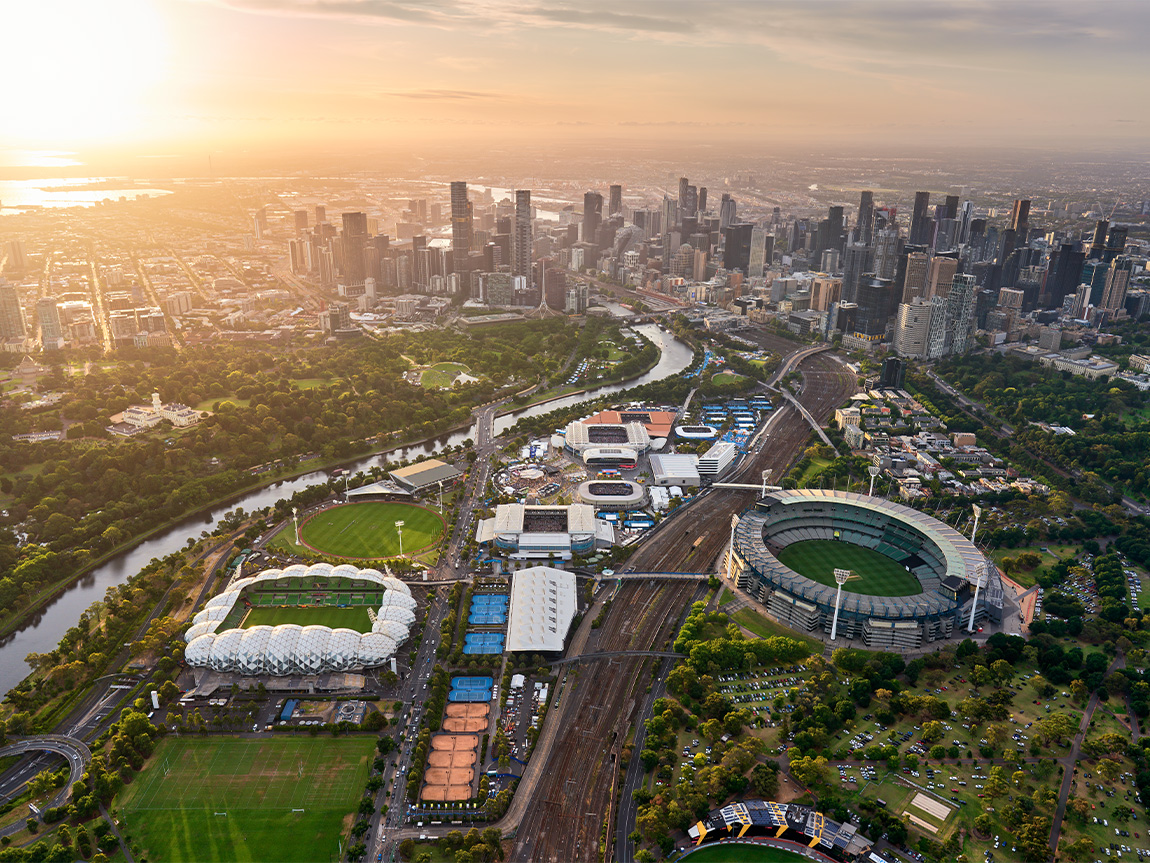 Melbourne and Olympic Park