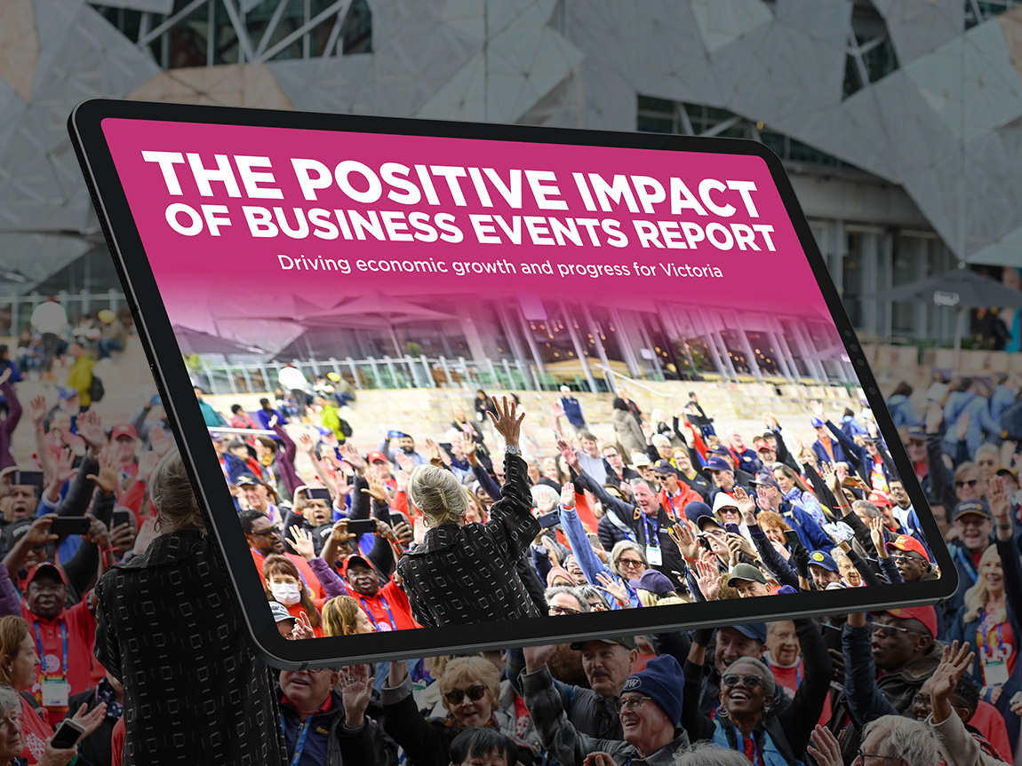 Positive impact of business events report