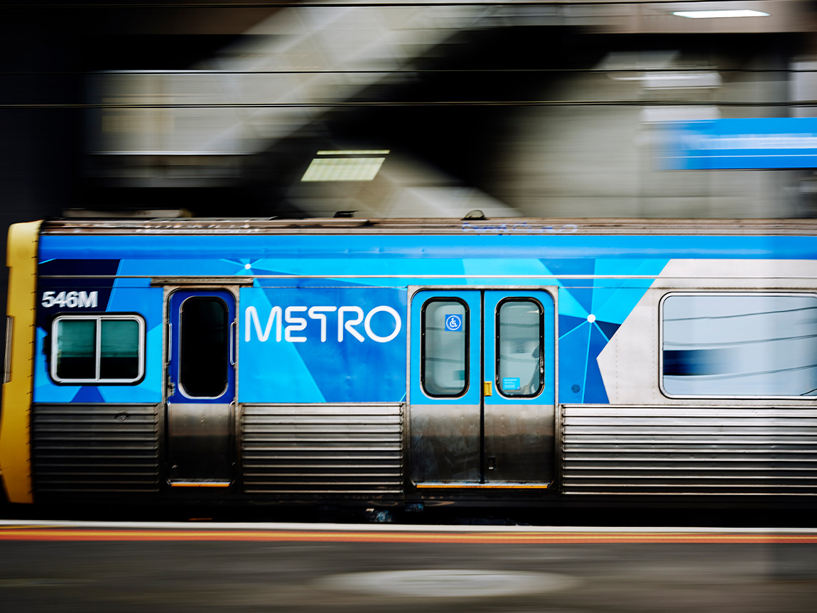 Metro train, Melbourne