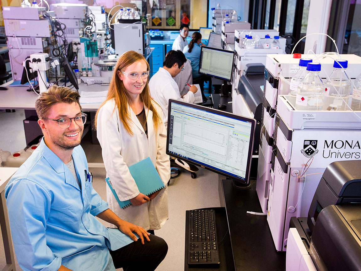 Monash University Pharmaceuticals, Melbourne, Victoria, Australia. Photo: DJPR