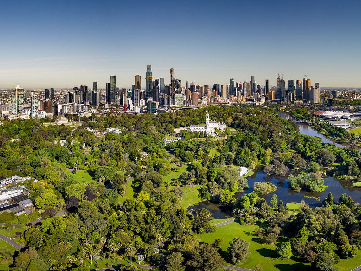 Royal Botanic Gardens, Melbourne, Victoria, Australia