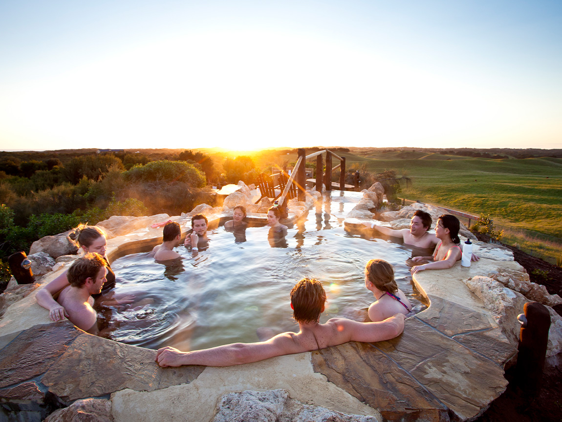 Peninsula hot springs